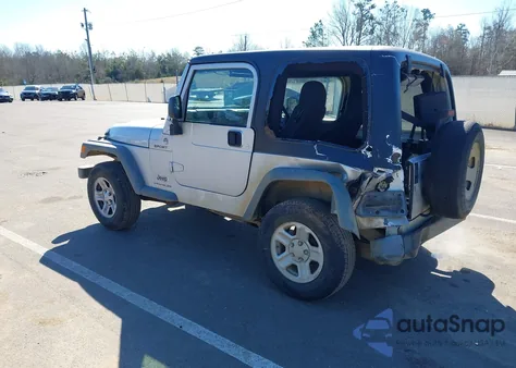 2006 Jeep Wrangler Sport Rhd from USA, damaged, VIN 1J4F449S06P716594
